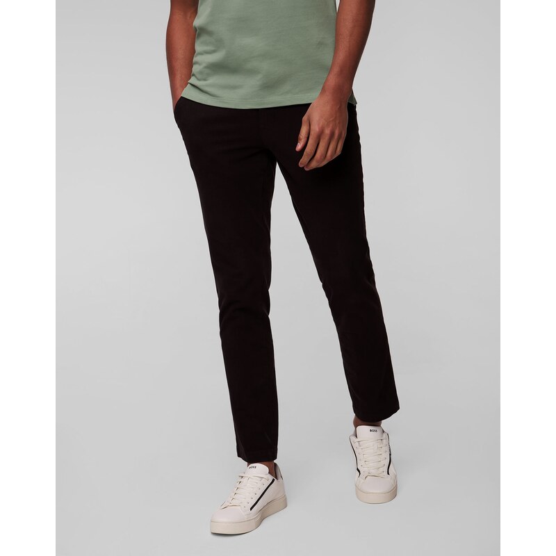 Pantaloni Neri Da Uomo Hugo Boss Kaito1
