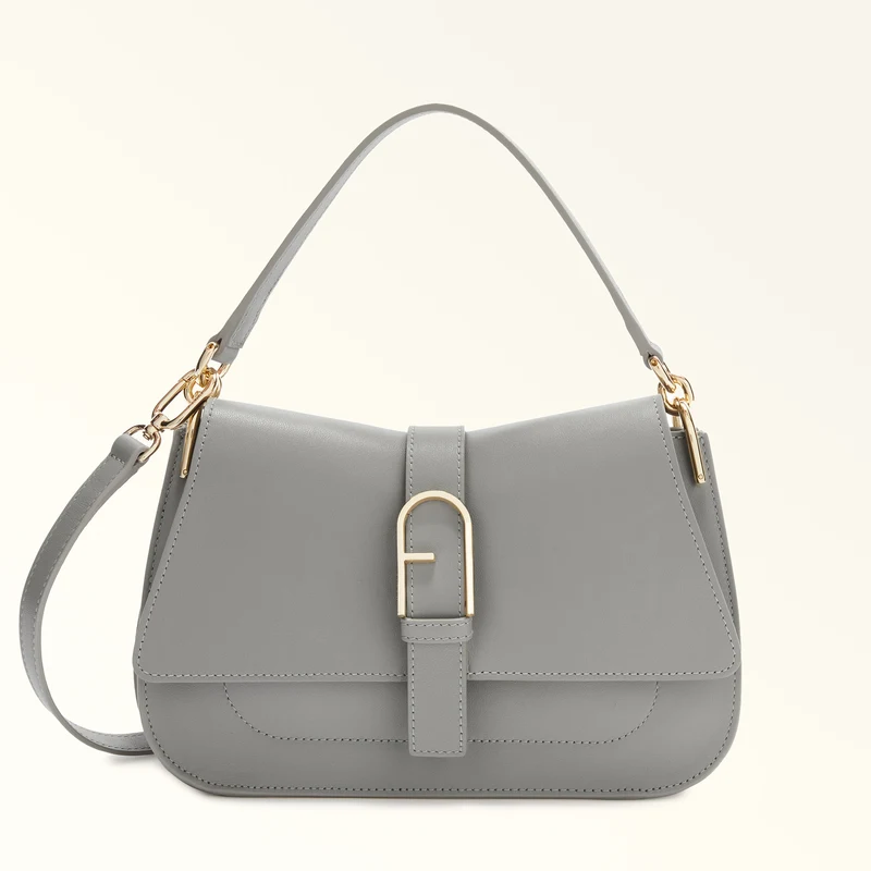 Gave Lux Borsa In Vera Pelle Ruga Artigianale Italiana - Doppio Scomparto E Tracolla Rimovibile, Misura 27x23x12 Cm