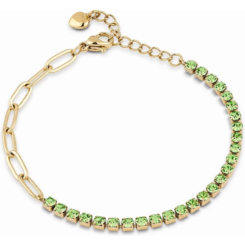 Orecchini Pendenti A Tennis Donna | Zirconi 4 Mm | Acciaio Inossidabile Anallergico | Oro O Argento | Per Cerimonie E Quotidiano - 3