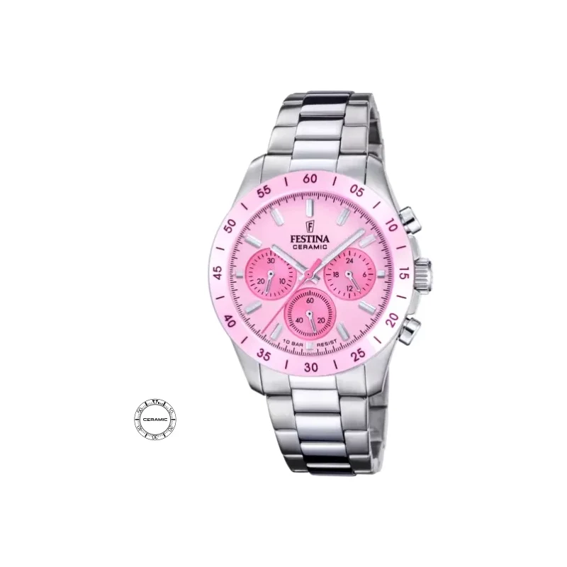 Timex Orologio al quarzo per bambini T89022 con quadrante bianco, Viola/ Bianco, Colore: RAL