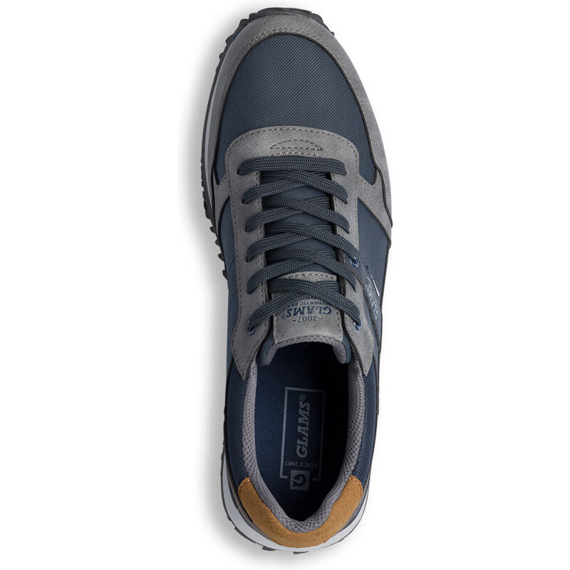 Sneakers casual da uomo blu Gate 76