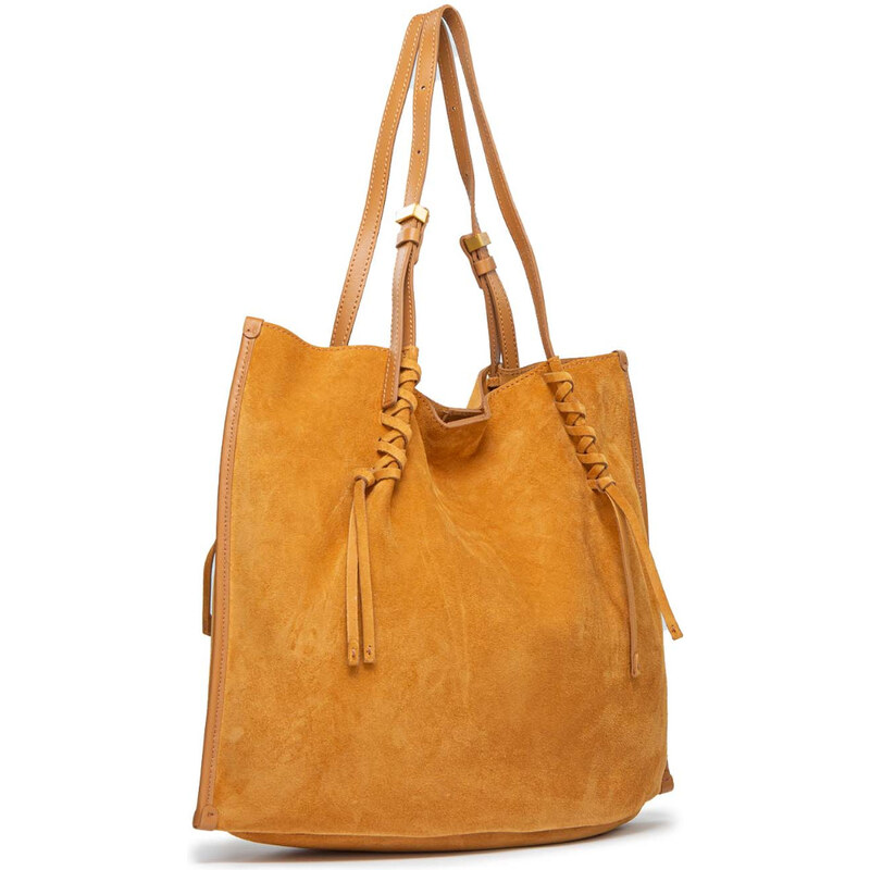 Gianni Chiarini shopper DORY in camoscio peanut