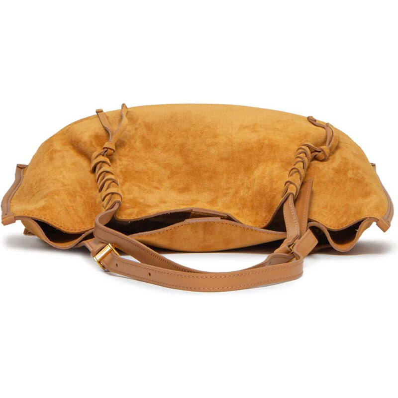 Gianni Chiarini shopper DORY in camoscio peanut