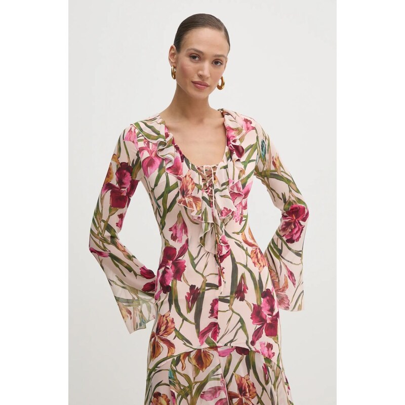 Marciano Guess vestito IRIS colore rosa 5RGK41 9603Z