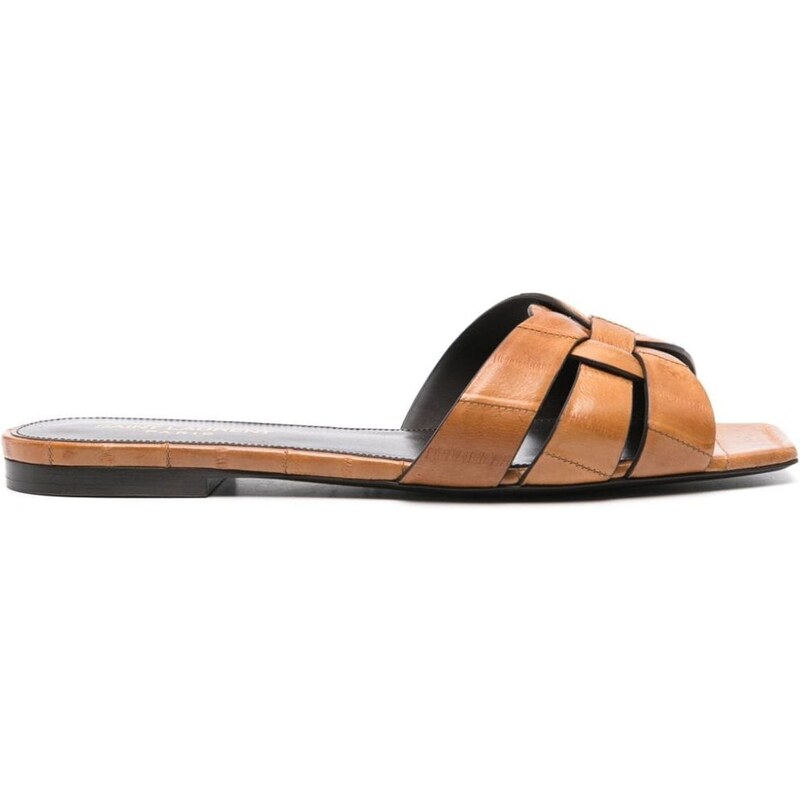 Saint Laurent Tribute Flat Sandals