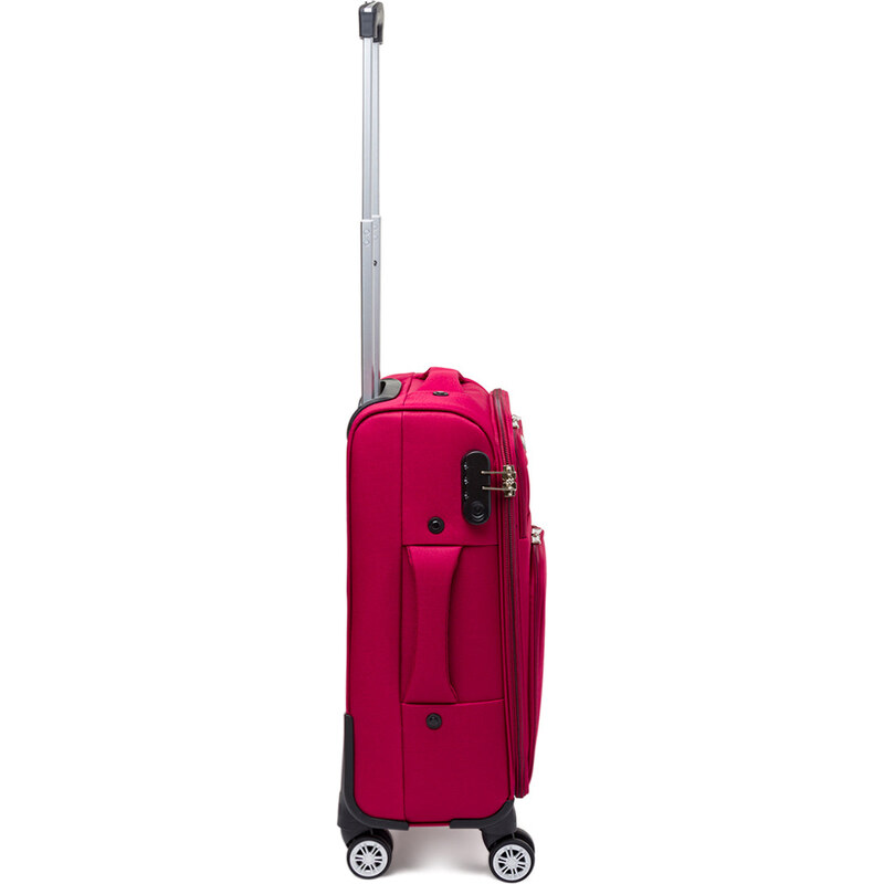 Trolley piccolo rosso in tessuto Govago