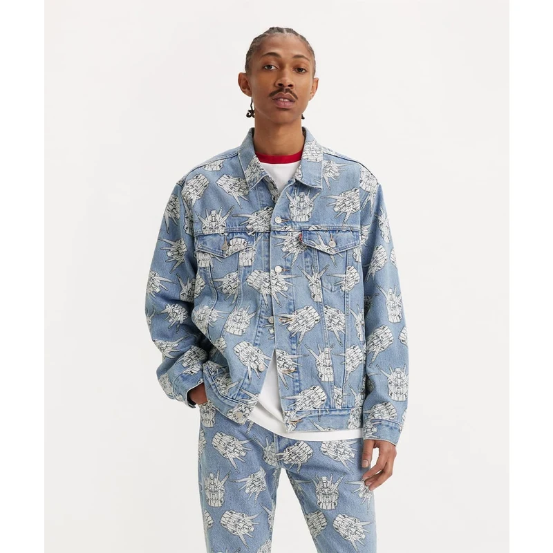 Giacca Invernale Da Uomo NJNJGO Stile Camionista - Fodera In Sherpa E Velluto A Coste - Colletto Con Risvolto E Bottoni - Taglie XS A XL