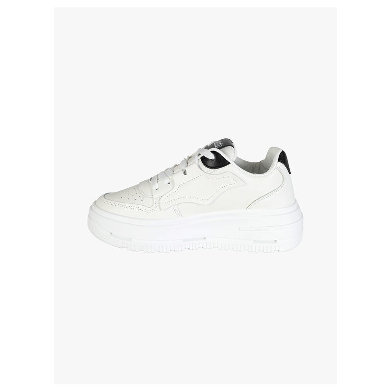 Solada Sneakers Donna Con Platform Basse Bianco Taglia 36