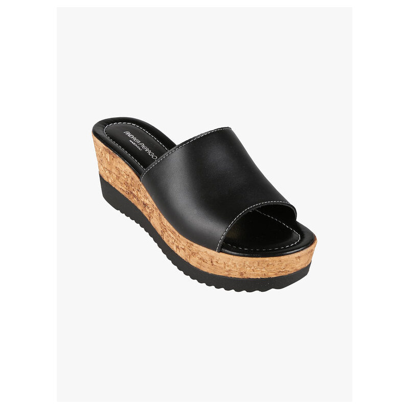Andrea Conti Bequem Slipper in mittelblau kaufen | Online-Shop