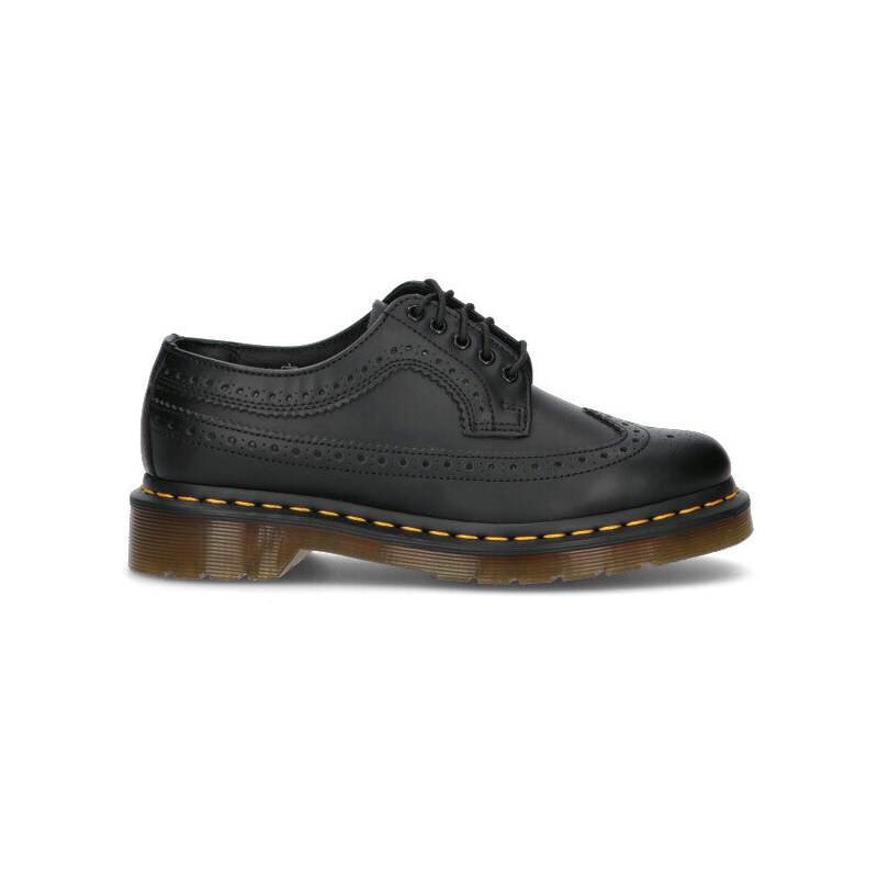 DR. MARTENS Stringata donna nera in pelle SCARPA