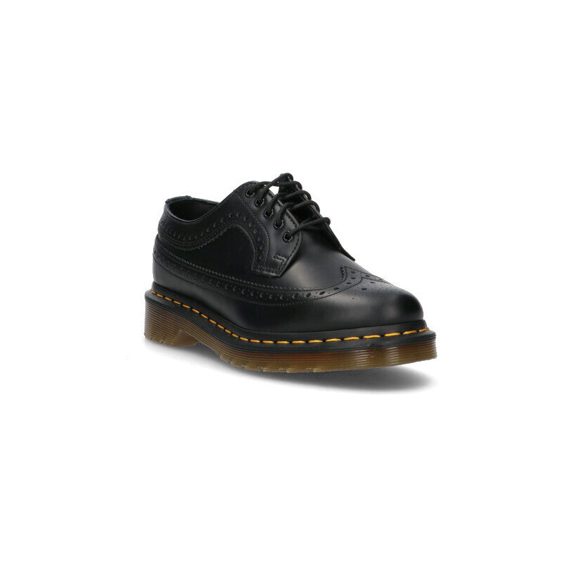 DR. MARTENS Stringata donna nera in pelle SCARPA