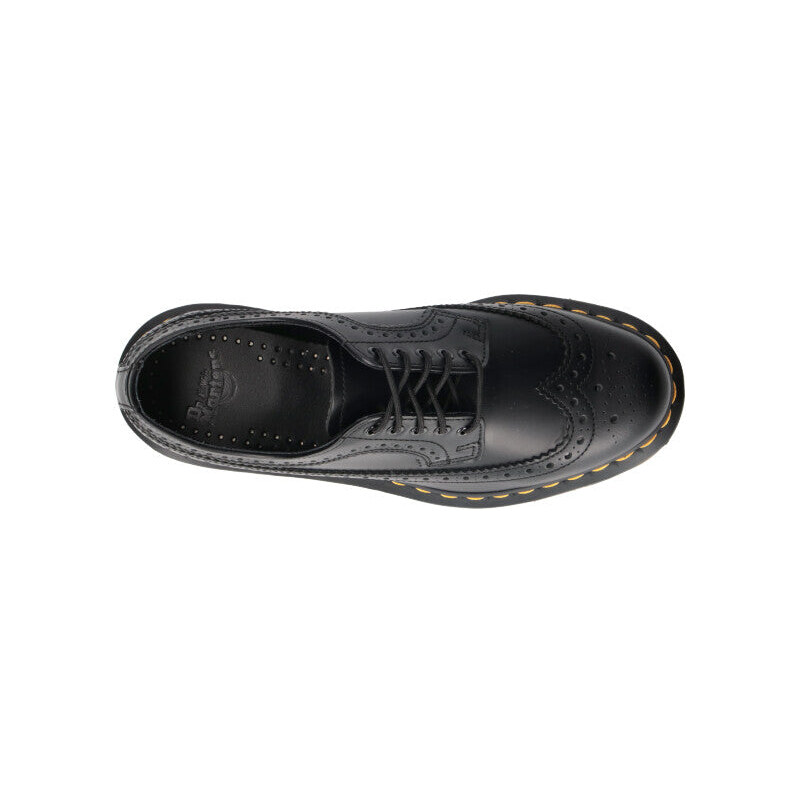 DR. MARTENS Stringata donna nera in pelle SCARPA