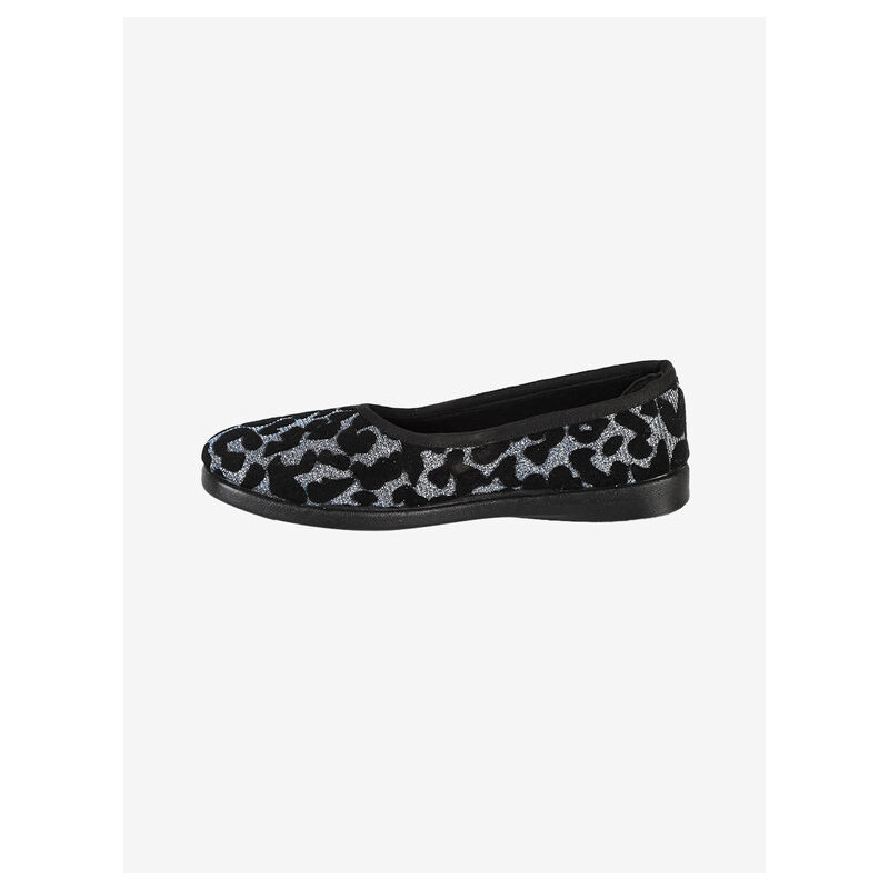 De Fonseca Pantofole Chiuse Da Donna Con Glitter Argento Taglia 37