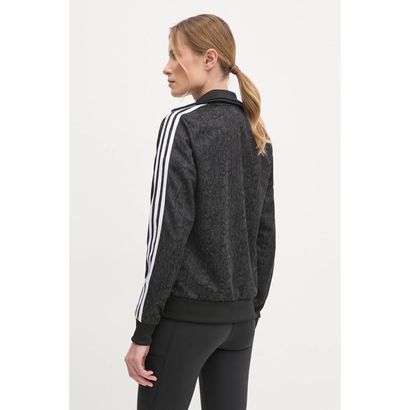 adidas Originals felpa SNAKE FB TT donna colore nero JI8404