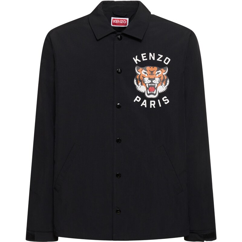 KENZO PARIS Giacca In Nylon Con Stampa