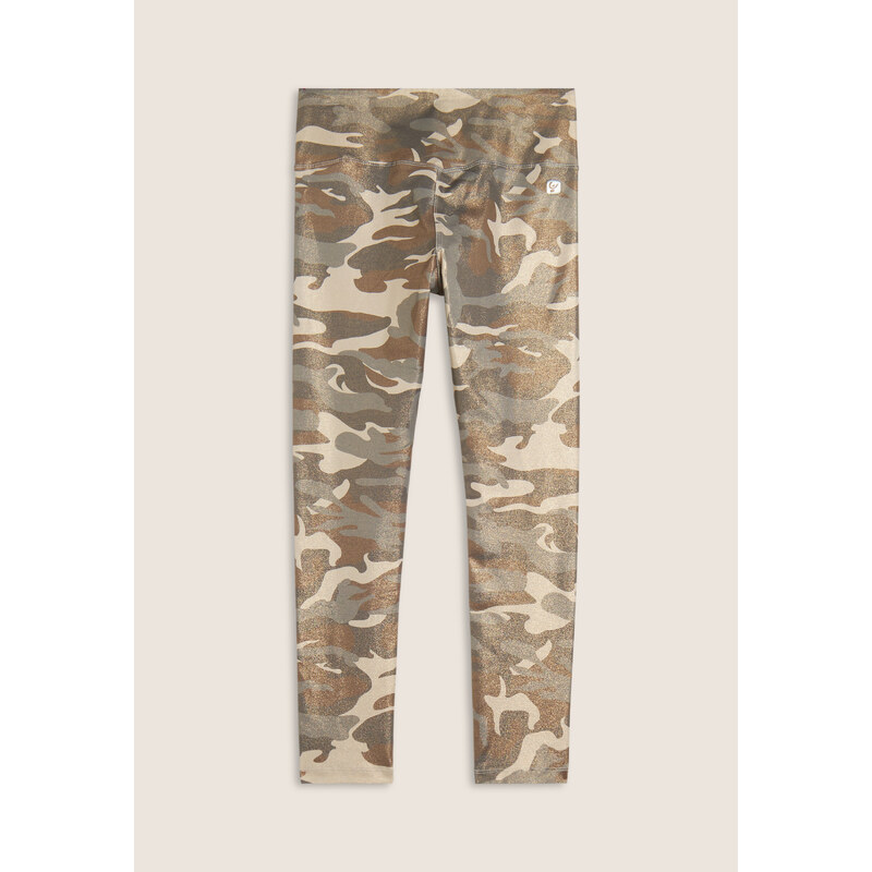 Freddy Leggings Vita Alta 7/8 in Jersey Coated fantasia