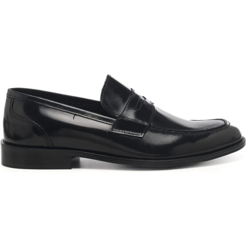 Mocassini Roamers M900 Pelle Lucida Con Nappa - Stile Skinhead - Uomo