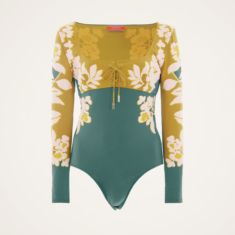 La DoubleJ Swimwear gend - Sunset Suit (Placée) Jasmine Blu Placée S 74% POLYAMMIDE 26% ELASTAN