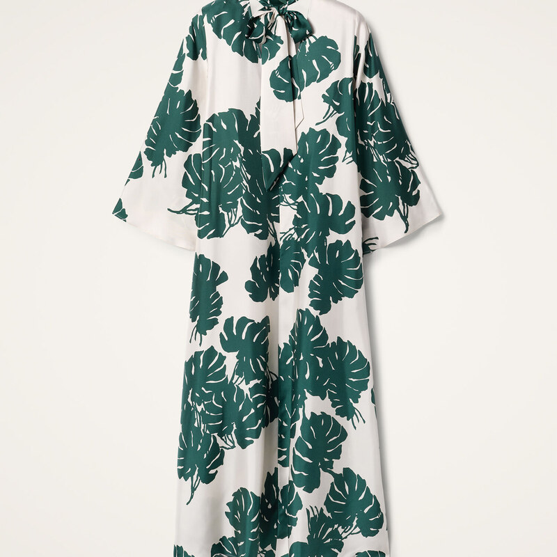 La DoubleJ Dresses gend - Magnifico Dress Monstera M 100% Silk