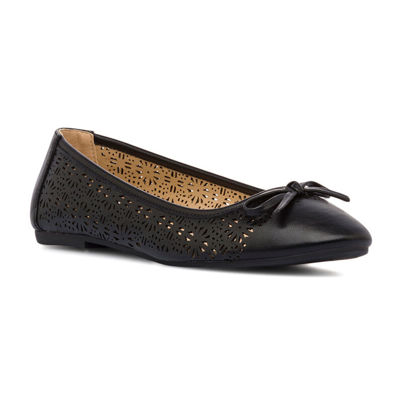 Ballerine Da Donna Fitters Liv – In Vernice, Suola PU, Plateau 0,5 Cm, Taglie Forti Da 42 A 45