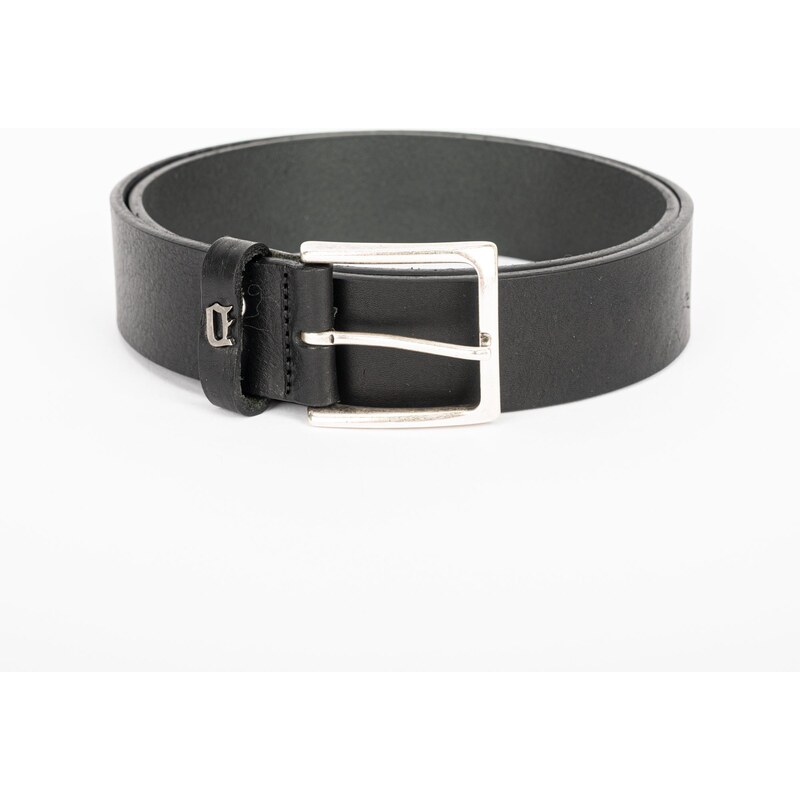 Dondup cintura in pelle nera