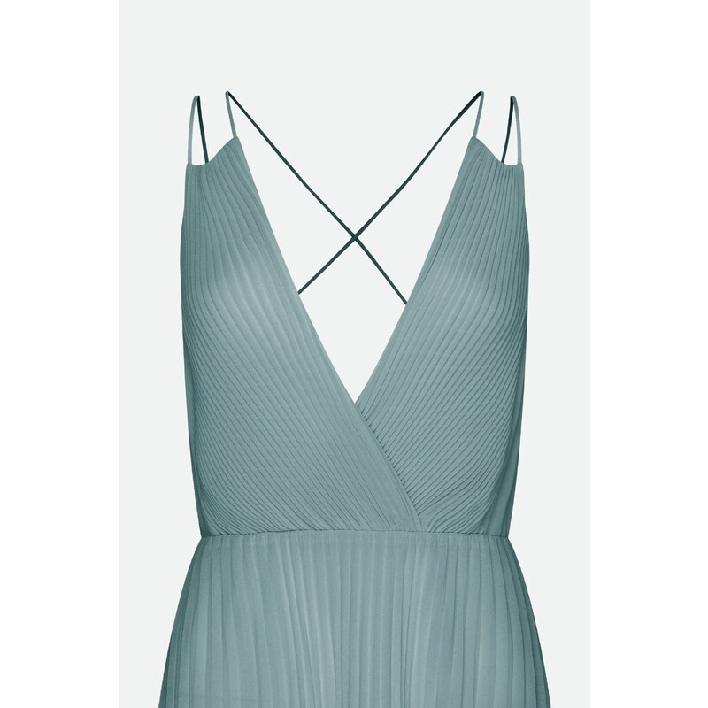 Twinset Abito Midi Celeste - 46