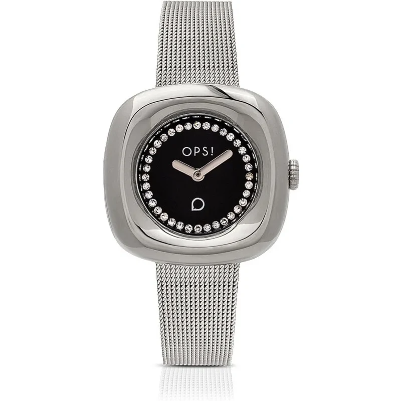 Orologio solo tempo donna Ops Watch Diamond bianco OPSPW-935