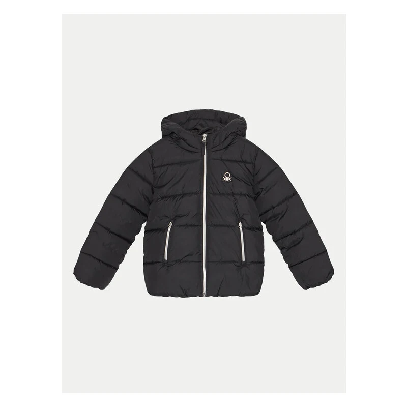 Benetton Giubbino Imbottito Bambino United Colors Of Benetton - Modello 2WU0GN035, Blu, Con Cappuccio, Taglia 3 Anni Giubbotto Bambino