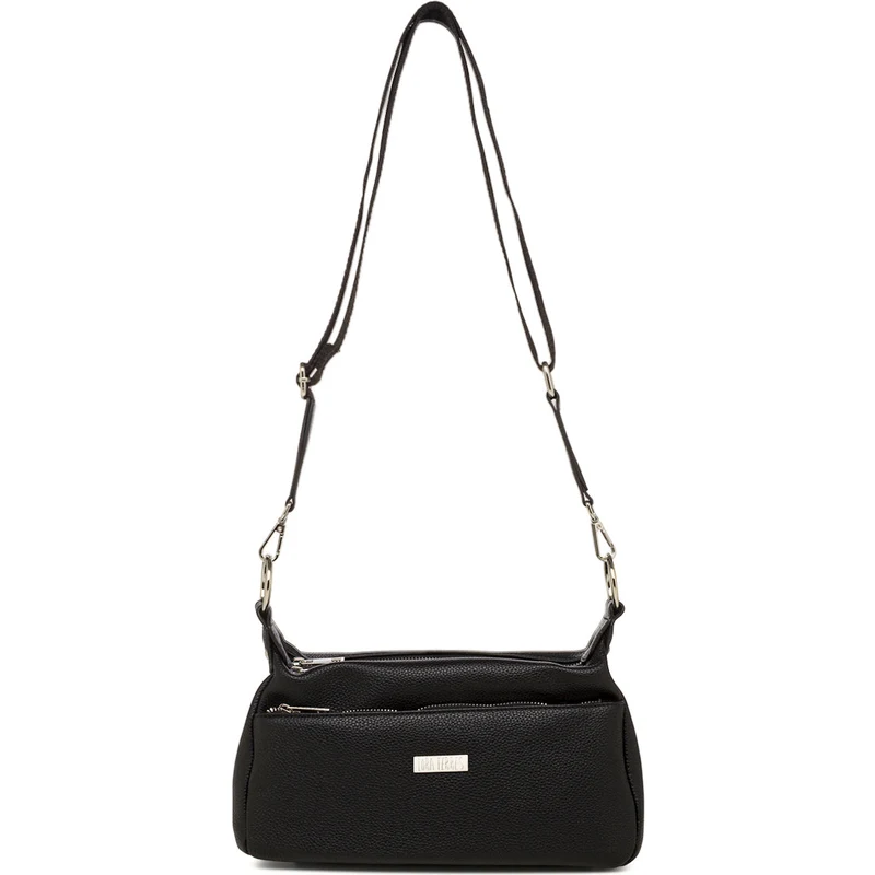 Borsa a tracolla da donna - Vegana Colori Borse Pure Grigio