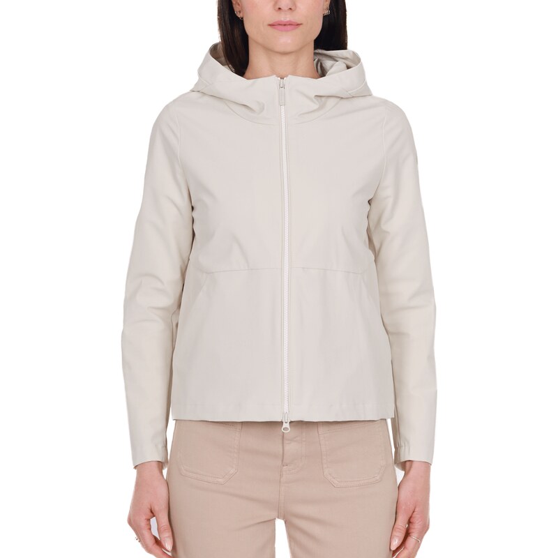 Bomboogie GIACCA DONNA ANTIVENTO CON CAPPUCCIO BURRO