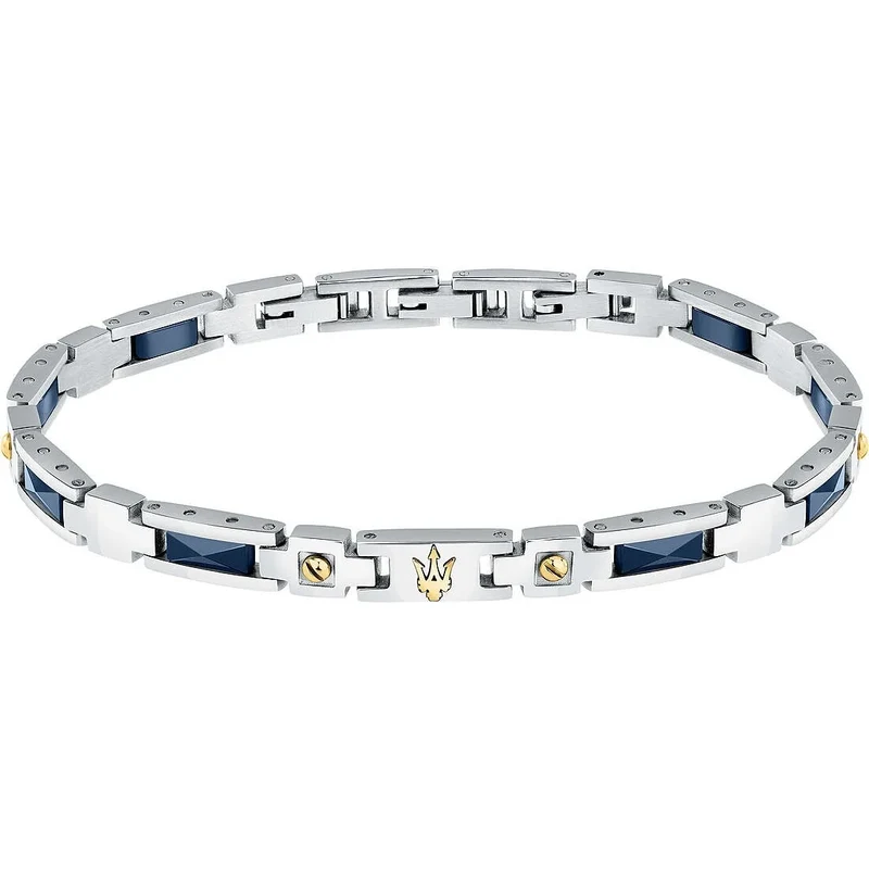 Bracciale Uomo MASERATI Iconic Acciaio 316L codice JM124AVD38