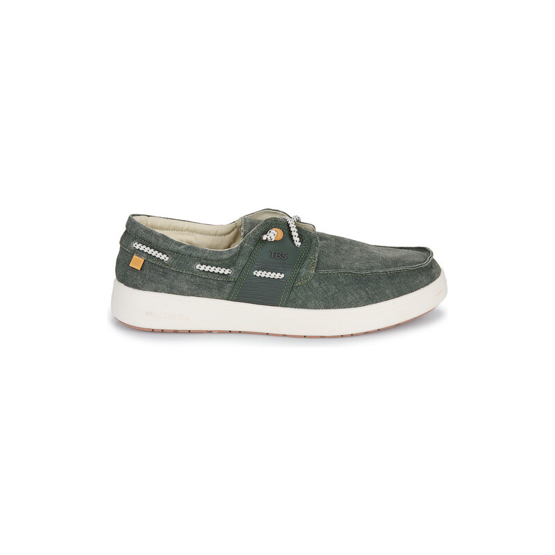 TBS Geoboat Scarpe Da Barca Uomo, Blu Mare, Suola In Gomma, Chiuse Con Lacci Elastici, Taglia 40