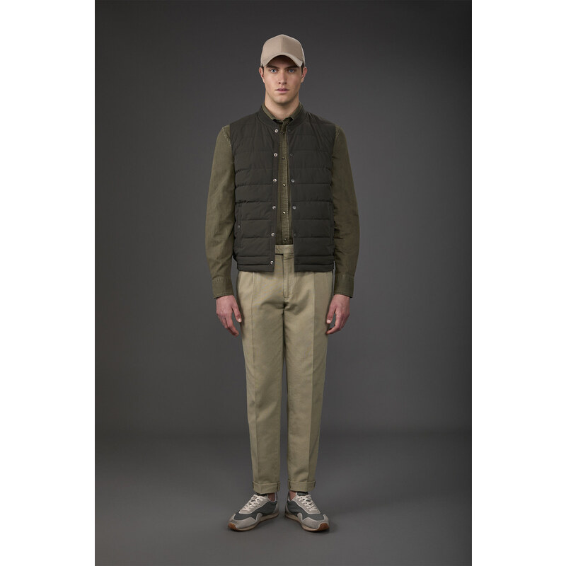 Gilet Uomo Reversibile Invernale AIEOE: Un Lato In Pile Caldo, L'altro Softshell Antivento E Impermeabile – Perfetto Per Mezze Stagioni E Outdoor - 6