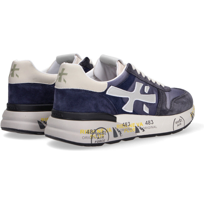 Premiata sneaker Mick blu