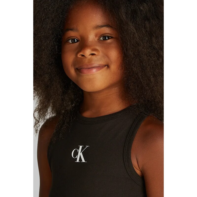 Calvin Klein Jeans top bambino/a colore nero IG0IG02435