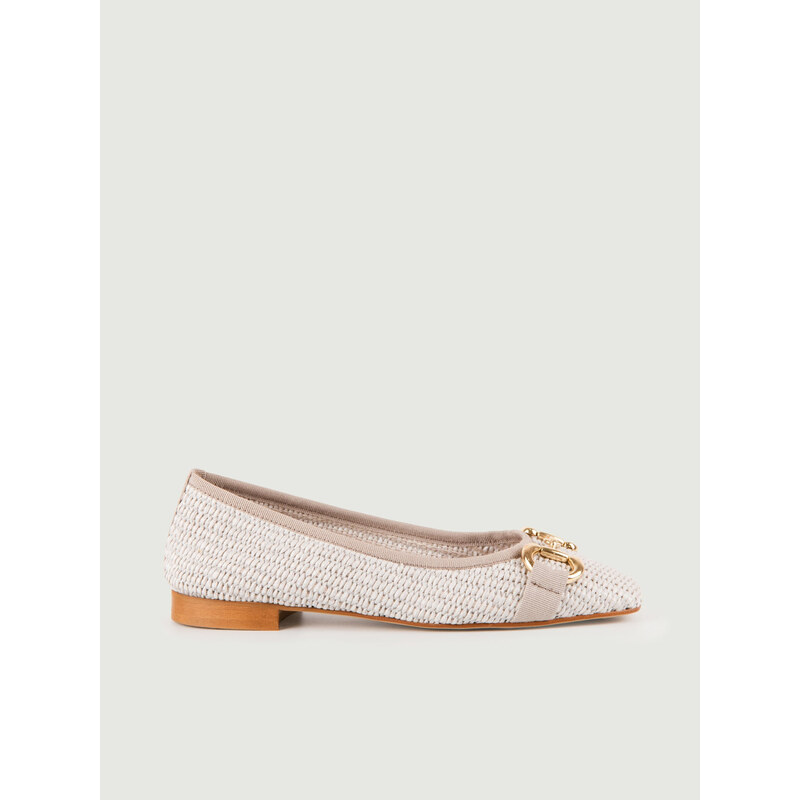 Kenneth Cole Zeta MJ, Ballerine Donna, Rafia Nera, 37 EU