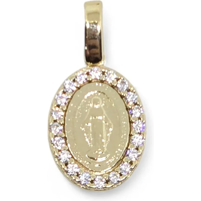 LA MEDAGLIA MIRACOLOSA IN ORO GIALLO 18KT - IGJ - Foto 3