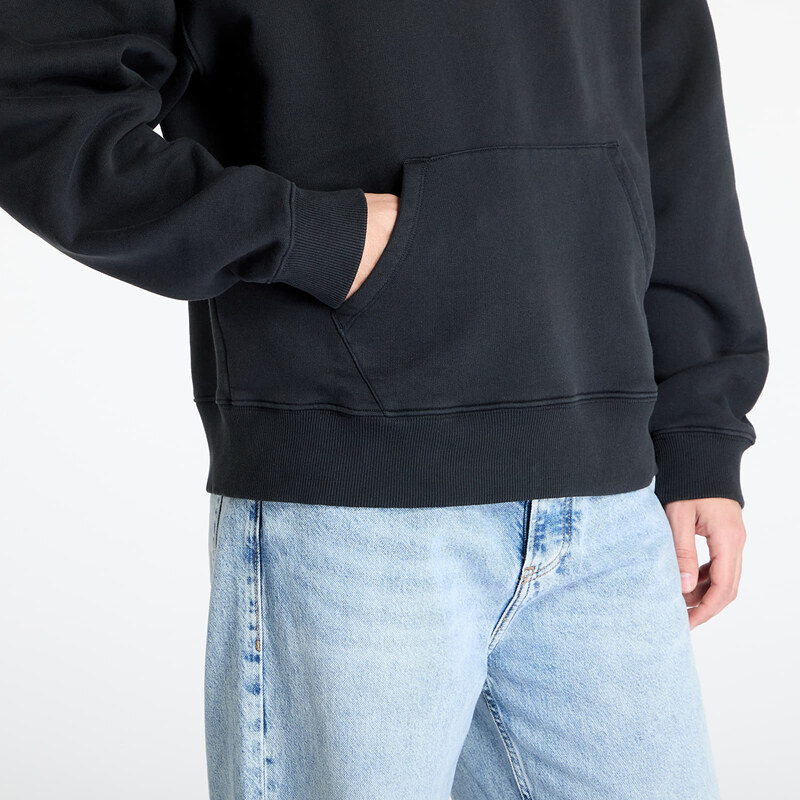 Felpa Patta Snake Heart Boxy Hooded Sweater UNISEX Black XS