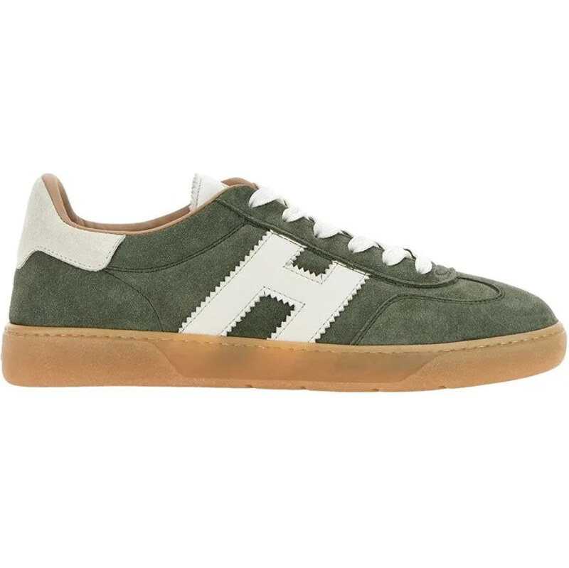 Hogan Sneakers Cool in suede verde