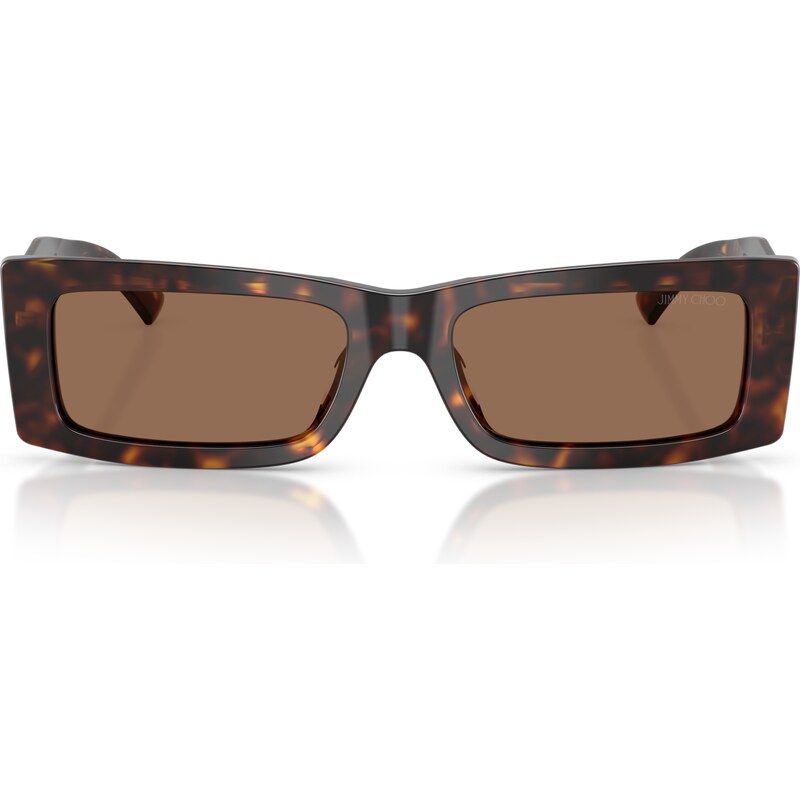 Jimmy Choo Donna JC5040U 500273 Occhiali da sole Acetato Tartaruga Marrone Squadrata Normale