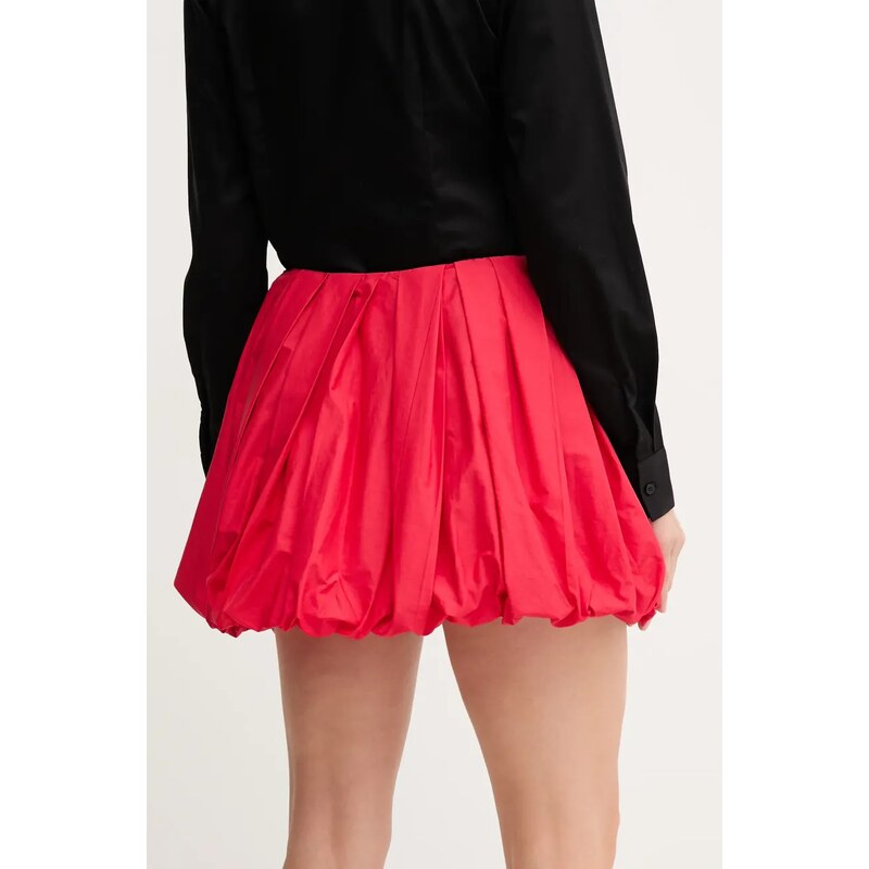 Pinko gonna in cotone colore rosso 105183 A2LD