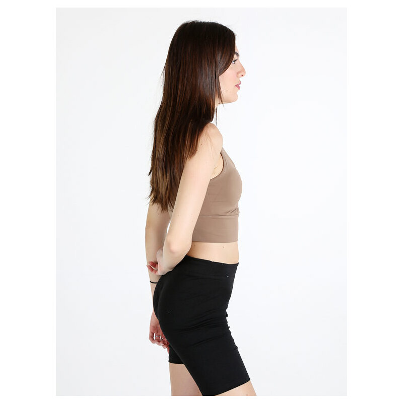 Solada Top Donna Con Coppe Imbottite Tops Marrone Taglia L/xl