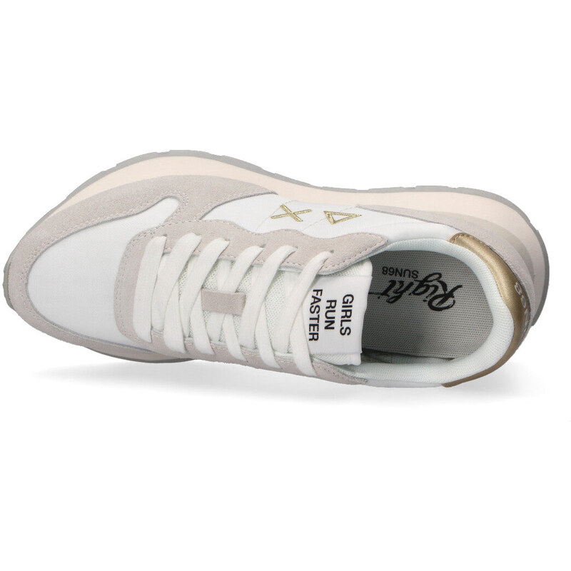 Sun68 sneaker Ally Gold Silver