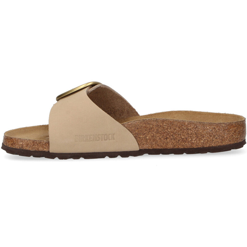 Birkenstock ciabatta Madrid Big Buckle beige