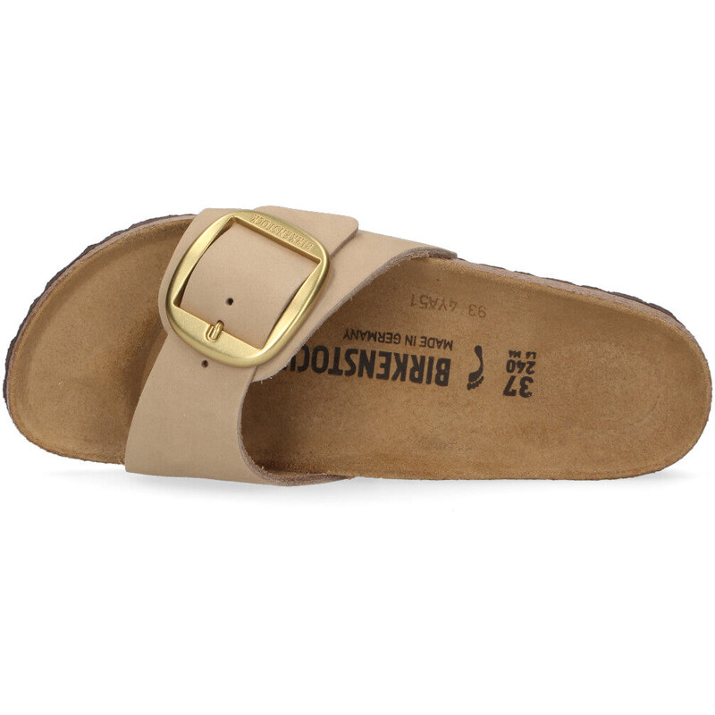 Birkenstock ciabatta Madrid Big Buckle beige