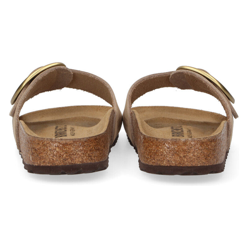 Birkenstock ciabatta Madrid Big Buckle beige