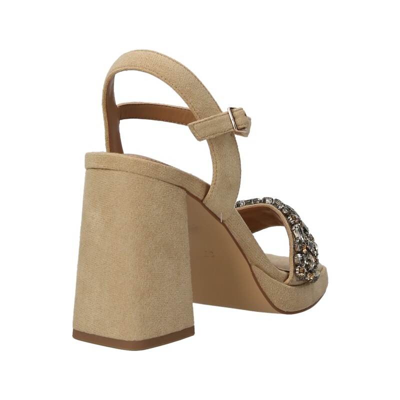 Wcubed Sandalo tacco 48013 Apricot