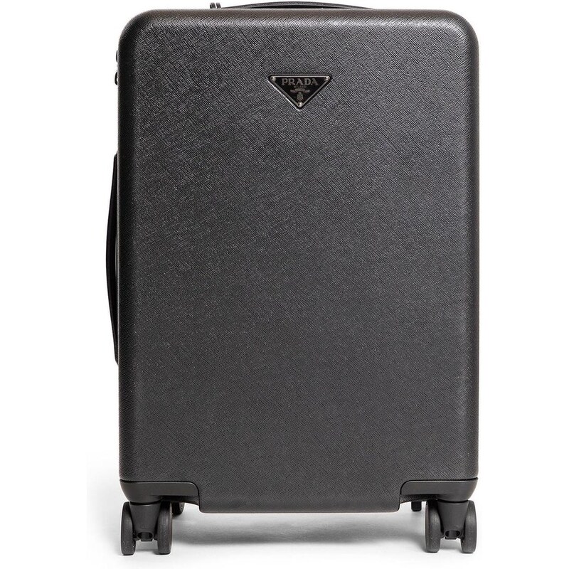 Prada Triangle Logo Luggage