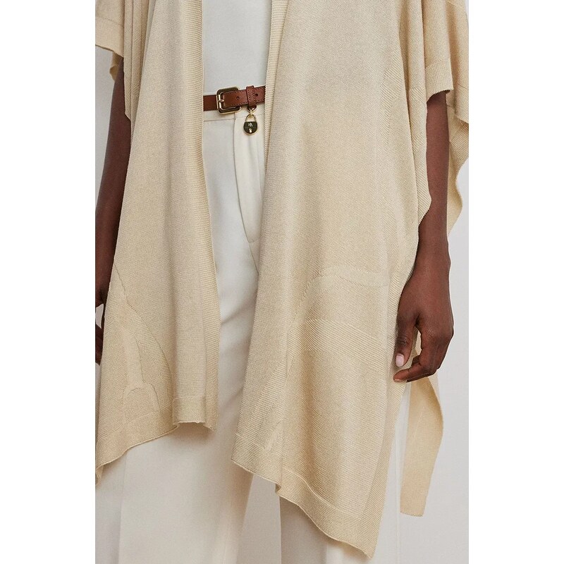 Lauren Ralph Lauren scialle colore beige 454972537
