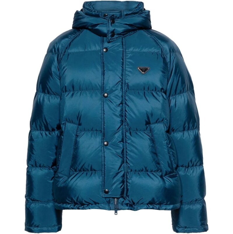 Prada Triangle Logo Down Jacket
